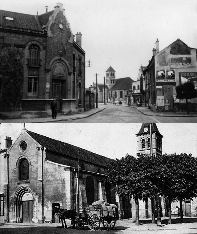 Anciennes vues de l'Église de Deuil-La Barre